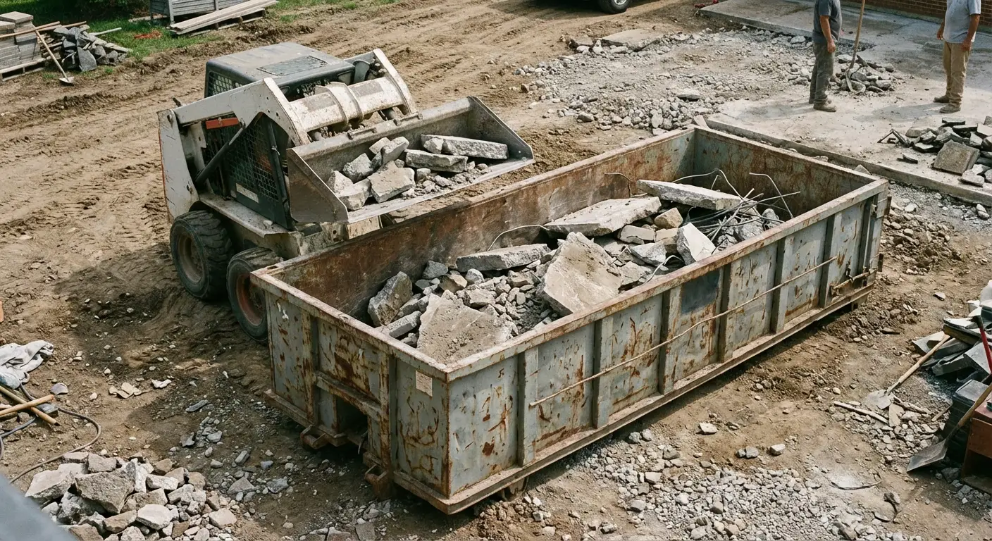 Heavy Concrete Patio Removal in Lumberton, TX