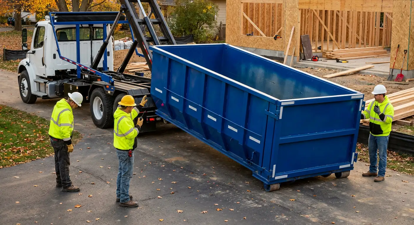 Construction dumpster delivery and waste management in Lumberton, TX