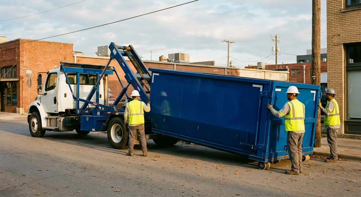 Dumpster rental service in Lumberton